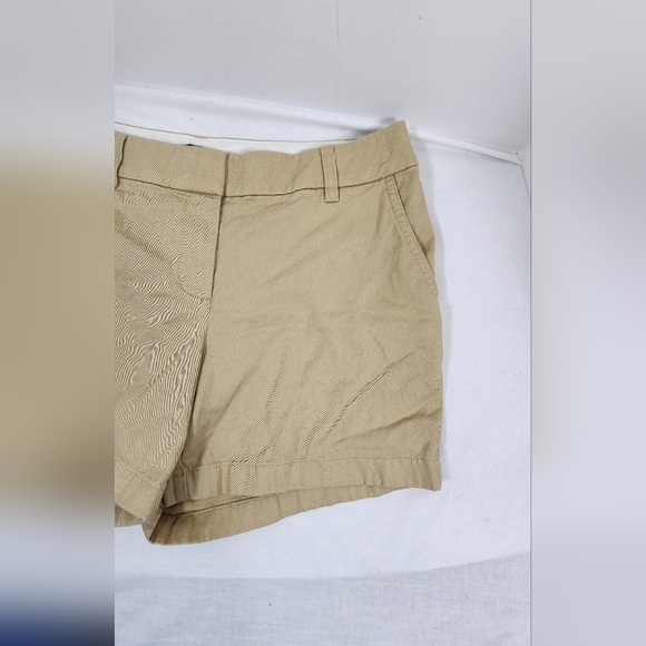 J.CREW WOMEN'S CHINO SHORTS SIZE 4, KHAKI - Picture 2 of 13
